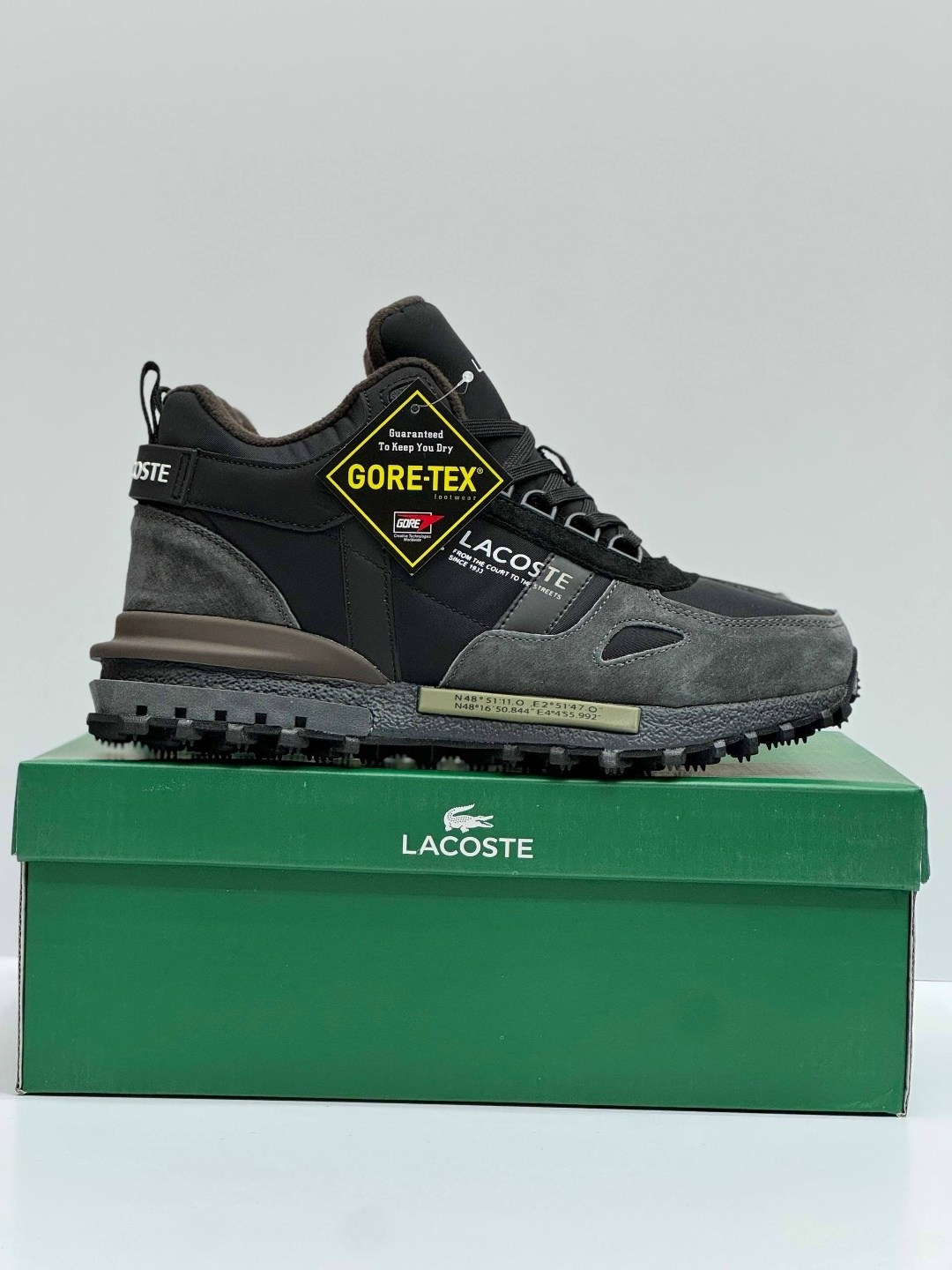 кроссовки зимние lacoste gore-tex,кроссовки мужские lacoste,кроссовки lacoste,кроссовки lacoste elite active,кроссовки мужские lacoste elite active