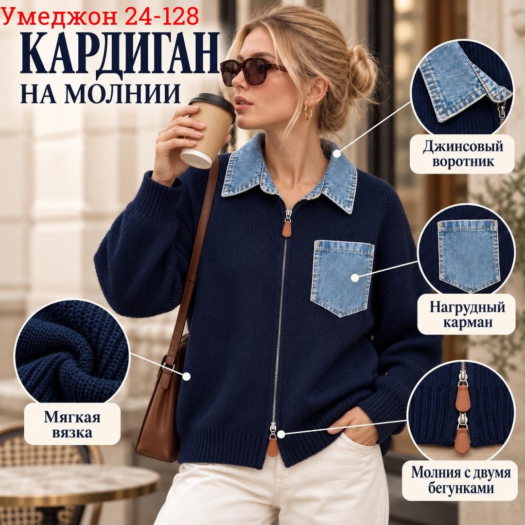 вязаный кардиган на молнии,женская кофта,кардиган,свитер на молнии вязаный,вязаный кардиган