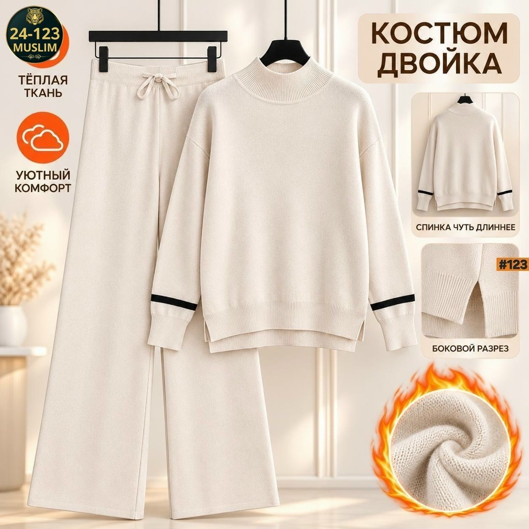 костюм трикотажный,теплый костюм,костюм женский,костюм женский тёплый,трикотажные костюмы женские