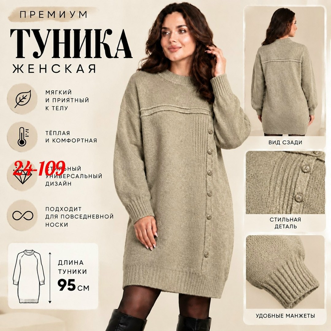 вязаные платья,теплое вязаное платье,платье вязаное женское,туника вязаная,платье прямое